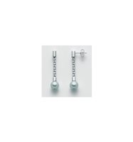 Orecchini Miluna Donna Miss Italia in Argento Perla PER2410 - PER2410